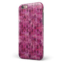 Pink Tribal Arrow Pattern iPhone 6/6s or 6/6s Plus 2-Piece Hybrid INK-Fuzed Case