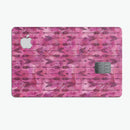 Pink Tribal Arrow Pattern - Premium Protective Decal Skin-Kit for the Apple Credit Card