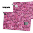 Pink Tribal Arrow Pattern - Premium Protective Decal Skin-Kit for the Apple Credit Card