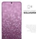 Pink Unfocused Glimmer - Premium Vinyl Skin Decal for Samsung Galaxy S25 Ultra, S24, S23, S22 & All Galaxy S Models