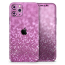Pink Unfocused Glimmer - Protective Skin Wrap & Decal – Compatible with iPhone SE to iPhone 17 Pro Max (All Models)