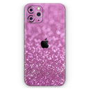 Pink Unfocused Glimmer - Protective Skin Wrap & Decal – Compatible with iPhone SE to iPhone 17 Pro Max (All Models)