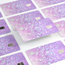 Pink Unfocused Orbs of Light  - Premium Protective Decal Skin-Kit for the Apple Credit Card