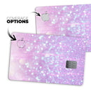 Pink Unfocused Orbs of Light  - Premium Protective Decal Skin-Kit for the Apple Credit Card