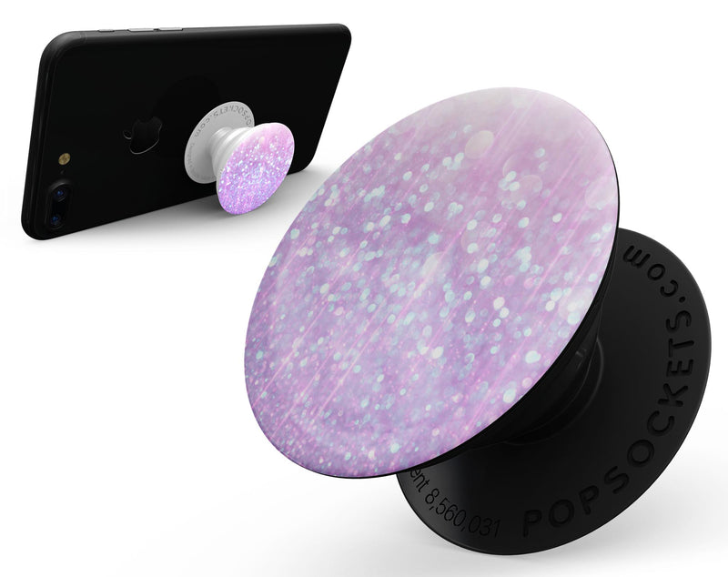 Pink Unfocused Orbs of Light  - Skin Kit for PopSockets and other Smartphone Extendable Grips & Stands