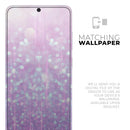 Pink Unfocused Orbs of Light - Premium Vinyl Skin Decal for Samsung Galaxy S25 Ultra, S24, S23, S22 & All Galaxy S Models