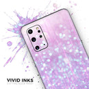 Pink Unfocused Orbs of Light - Premium Vinyl Skin Decal for Samsung Galaxy S25 Ultra, S24, S23, S22 & All Galaxy S Models