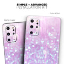 Pink Unfocused Orbs of Light - Premium Vinyl Skin Decal for Samsung Galaxy S25 Ultra, S24, S23, S22 & All Galaxy S Models