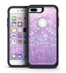Pink Unfocused Orbs of Light  - iPhone 7 or 7 Plus Commuter Case Skin Kit