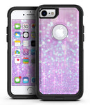 Pink Unfocused Orbs of Light  - iPhone 7 or 7 Plus Commuter Case Skin Kit