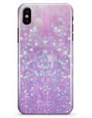 Pink Unfocused Orbs of Light  - iPhone X Clipit Case