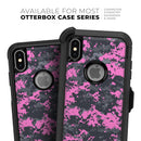 Pink V3 and Gray Digital Camouflage - Skin Kit for the iPhone OtterBox Cases