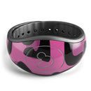 Pink Vector Cheetah Print - Decal Skin Wrap Kit for the Disney Magic Band