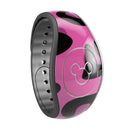 Pink Vector Cheetah Print - Decal Skin Wrap Kit for the Disney Magic Band