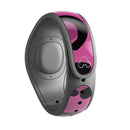 Pink Vector Cheetah Print - Decal Skin Wrap Kit for the Disney Magic Band
