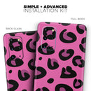 Pink Vector Cheetah Print - Premium Vinyl Skin Decal for Samsung Galaxy S25 Ultra, S24, S23, S22 & All Galaxy S Models