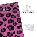 Pink Vector Cheetah Print - Full Body Skin Decal for the Apple iPad Pro 12.9", 11", 10.5", 9.7", Air or Mini (All Models Available)