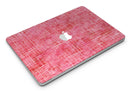Pink Watercolor Cross Hatch - MacBook Air Skin Kit