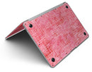Pink Watercolor Cross Hatch - MacBook Air Skin Kit
