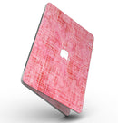 Pink Watercolor Cross Hatch - MacBook Pro with Retina Display Full-Coverage Skin Kit