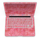 Pink Watercolor Cross Hatch - MacBook Pro with Retina Display Full-Coverage Skin Kit