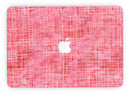 Pink Watercolor Cross Hatch - MacBook Pro with Retina Display Full-Coverage Skin Kit
