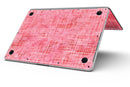 Pink Watercolor Cross Hatch - MacBook Pro with Retina Display Full-Coverage Skin Kit