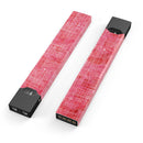 Pink Watercolor Cross Hatch - Premium Decal Protective Skin-Wrap Sticker compatible with the Juul Labs vaping device
