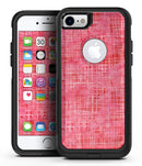 Pink Watercolor Cross Hatch - iPhone 7 or 8 OtterBox Case & Skin Kits