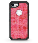 Pink Watercolor Cross Hatch - iPhone 7 or 8 OtterBox Case & Skin Kits