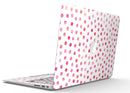 Pink Watercolor Dots over White - MacBook Air Skin Kit