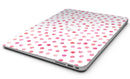 Pink Watercolor Dots over White - MacBook Air Skin Kit