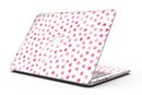 Pink Watercolor Dots over White - MacBook Pro with Retina Display Full-Coverage Skin Kit