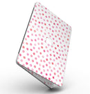 Pink Watercolor Dots over White - MacBook Pro with Retina Display Full-Coverage Skin Kit