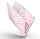 Pink Watercolor Dots over White - MacBook Pro with Retina Display Full-Coverage Skin Kit