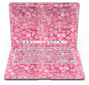 Pink Watercolor Giraffe Pattern - MacBook Air Skin Kit
