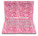 Pink Watercolor Giraffe Pattern - MacBook Air Skin Kit