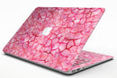 Pink Watercolor Giraffe Pattern - MacBook Air Skin Kit