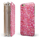 Pink Watercolor Giraffe Pattern iPhone 6/6s or 6/6s Plus 2-Piece Hybrid INK-Fuzed Case