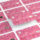 Pink Watercolor Giraffe Pattern - Premium Protective Decal Skin-Kit for the Apple Credit Card