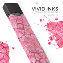 Pink Watercolor Giraffe Pattern - Premium Decal Protective Skin-Wrap Sticker compatible with the Juul Labs vaping device