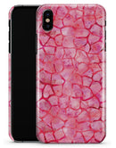 Pink Watercolor Giraffe Pattern - iPhone X Clipit Case