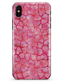Pink Watercolor Giraffe Pattern - iPhone X Clipit Case