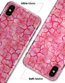 Pink Watercolor Giraffe Pattern - iPhone X Clipit Case