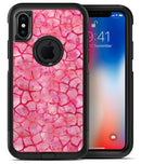Pink Watercolor Giraffe Pattern - iPhone X OtterBox Case & Skin Kits