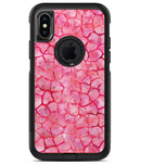 Pink Watercolor Giraffe Pattern - iPhone X OtterBox Case & Skin Kits