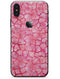Pink Watercolor Giraffe Pattern - iPhone X Skin-Kit