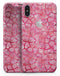 Pink Watercolor Giraffe Pattern - iPhone X Skin-Kit