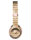 Pink Watercolor Grunge with Gold Stripes Full-Body Skin Kit for the Beats by Dre Solo 3 Wireless Headphones