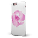 Pink Watercolor Hawaiian Flower iPhone 6/6s or 6/6s Plus 2-Piece Hybrid INK-Fuzed Case